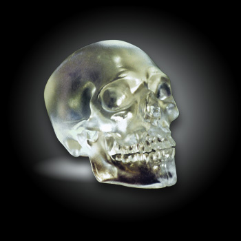 Crystal found new skull Crystal skull